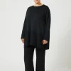 Sale Marina Rinaldi Wool blend trousers BLACK