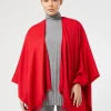 New Marina Rinaldi Wool cape RED