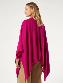 Best Marina Rinaldi Wool cape CYCLAMEN