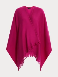 Best Marina Rinaldi Wool cape CYCLAMEN