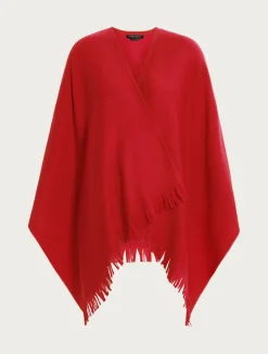 New Marina Rinaldi Wool cape RED