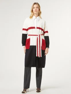 Discount Marina Rinaldi Wool cardigan ULTRAMARINE