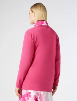 Clearance Marina Rinaldi Wool cardigan FUCHSIA