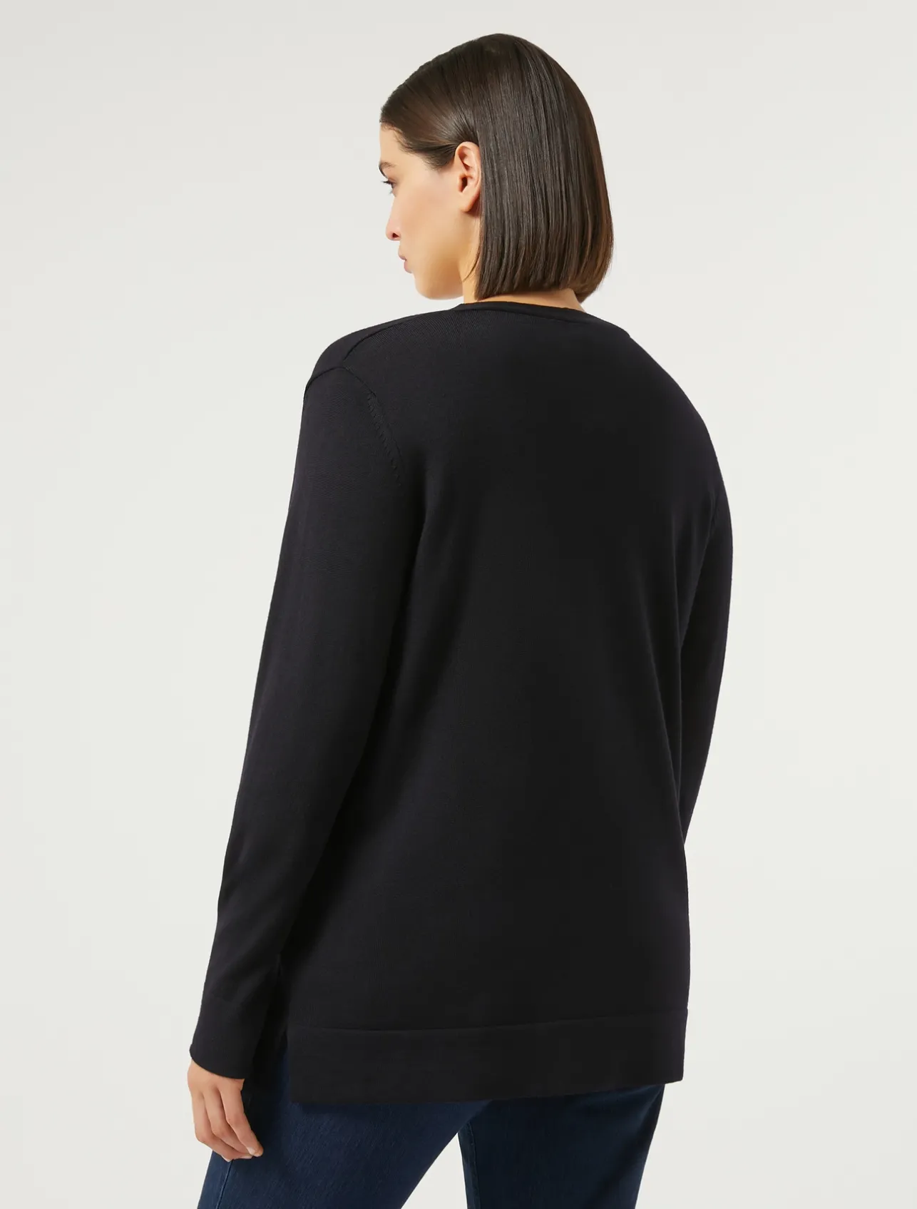 Discount Marina Rinaldi Wool cardigan MIDNIGHTBLUE
