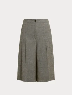 Fashion Marina Rinaldi Wool flannel trousers DARKGREY