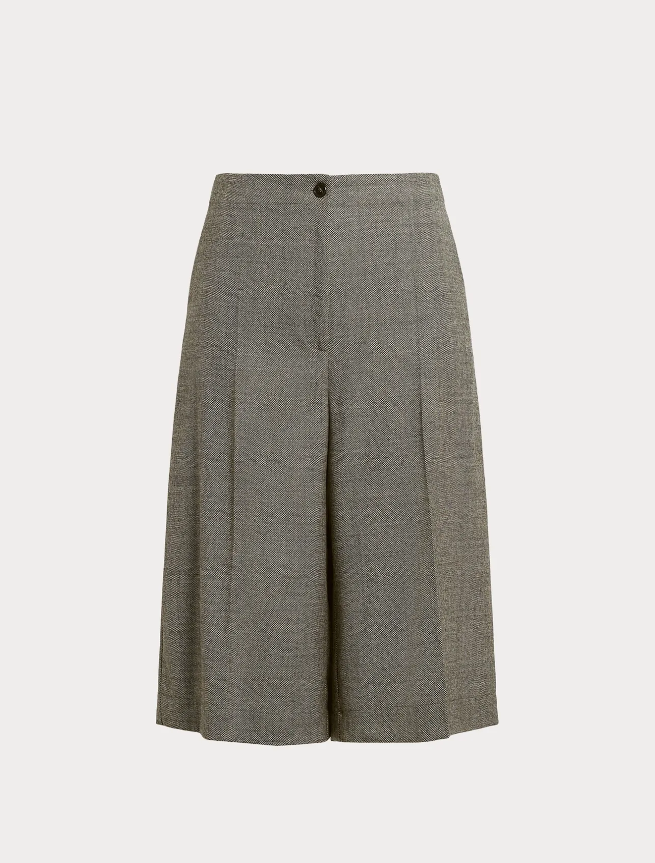 Fashion Marina Rinaldi Wool flannel trousers DARKGREY