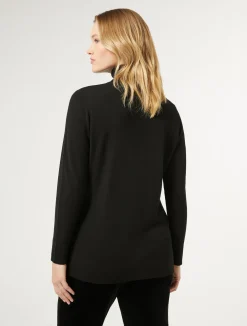 Outlet Marina Rinaldi Wool jumper BLACK