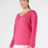 Online Marina Rinaldi Wool sweater FUCHSIA