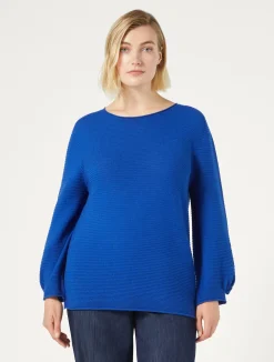Fashion Marina Rinaldi Wool sweater CHINABLUE