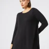 Clearance Marina Rinaldi Wool sweater MIDNIGHTBLUE