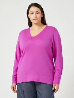 Sale Marina Rinaldi Wool sweater PINK
