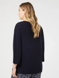 Best Marina Rinaldi Wool sweater MIDNIGHTBLUE