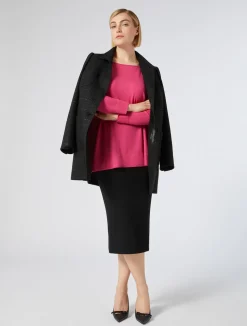 Best Marina Rinaldi Wool sweater FUCHSIA