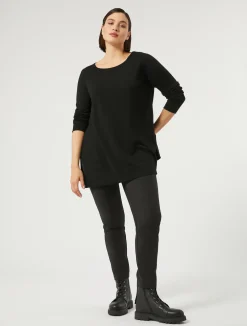 Sale Marina Rinaldi Wool sweater BLACK