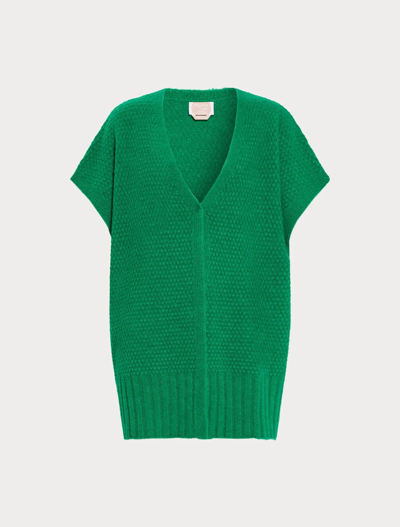 New Marina Rinaldi Wool-blend cape EMERALD