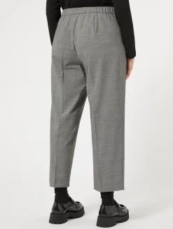 Fashion Marina Rinaldi Woollen cloth trousers BLACK