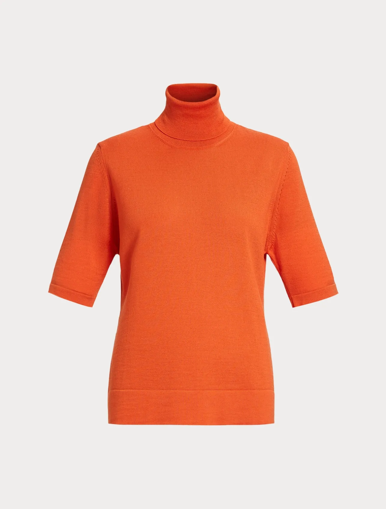 Discount Marina Rinaldi Woollen polo neck jumper ORANGE