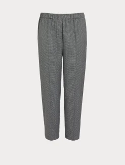 Clearance Marina Rinaldi Yarn-dyed fabric trousers AVIO